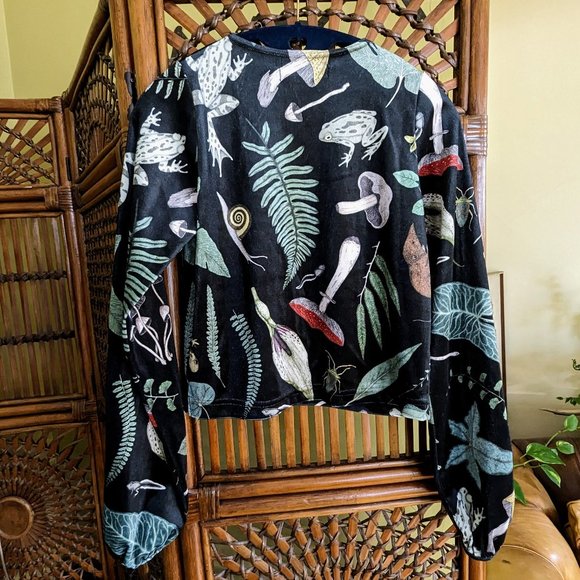Cosmic Drifters Wild Woods Clara Long Sleeved Top Small - Picture 3 of 4